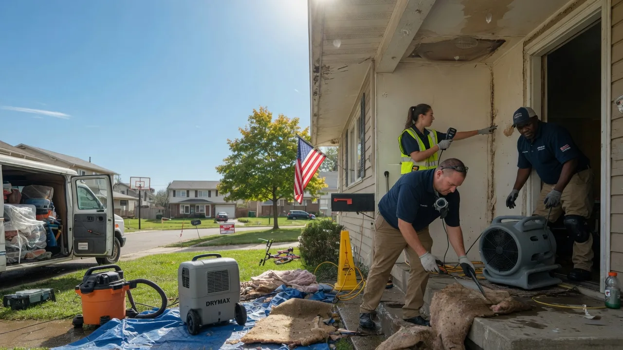 Water Damage Restoration in Burke, SD near me